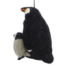 Snuggly Penguins Biodegradable Hanging Decoration