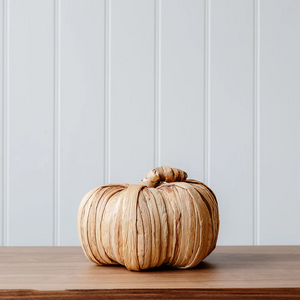 Natural Straw Pumpkin