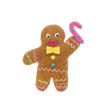 Handmade Groovy Gingerbread Man Tree Topper