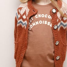 Hot Chocolate Connoisseur - Kid's Tee - Cocoa Brown