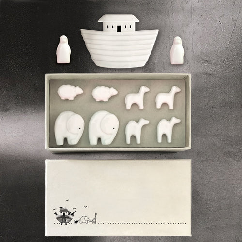 Porcelain Noah’s ark set