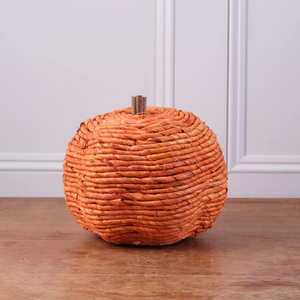 Orange Medium Straw Pumpkin