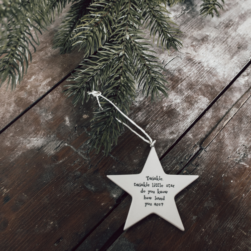 Porcelain star-Twinkle twinkle