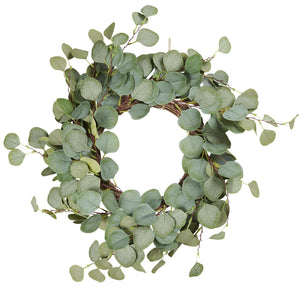 Eucalyptus Artificial Wreath - Ex display