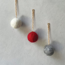 Felt Snowball Bauble