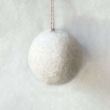 Felt Snowball Bauble