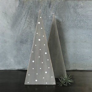 Grey Wooden Standing Tree - Seconds