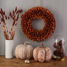 Brown Pumpkin With Rope Detailing