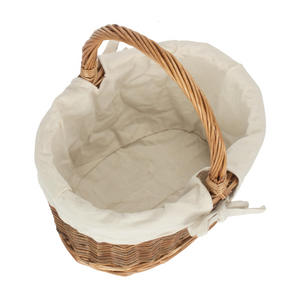 The Country Basket With White Lining