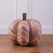 Brown Pumpkin With Rope Detailing