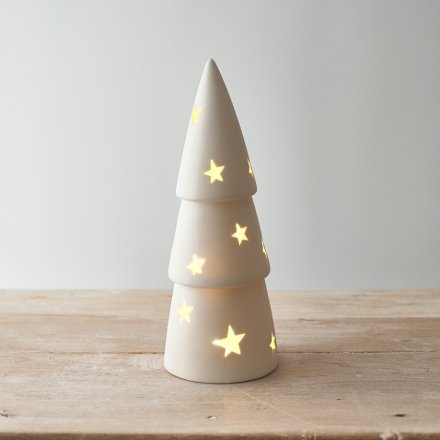 Large Star Ceramic Christmas Tree - Seconds