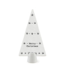 Standing Porcelain Tree-Merry Christmas