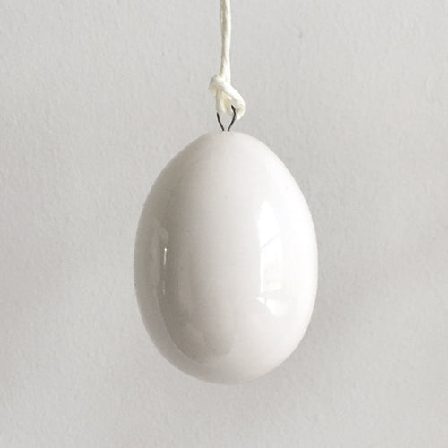 Porcelain egg-Plain