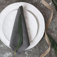 Charcoal Linen Napkin - Set of 2