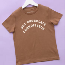 Hot Chocolate Connoisseur - Kid's Tee - Cocoa Brown