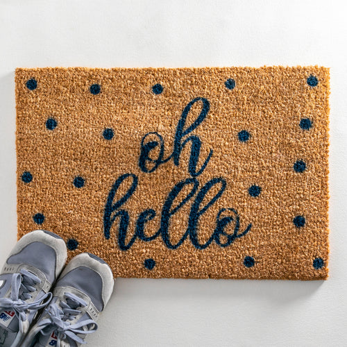 Oh Hello Spotty Doormat