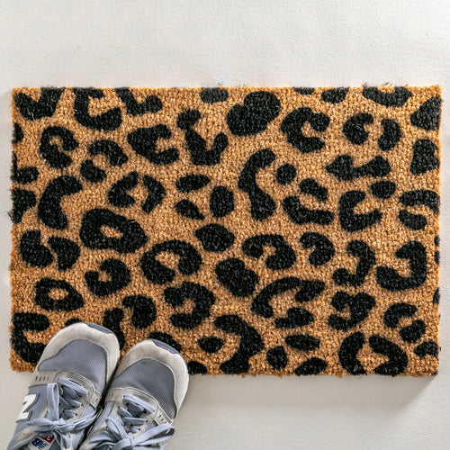 Leopard Print Doormat