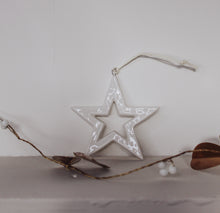 Porcelain Hanger-Outline Star