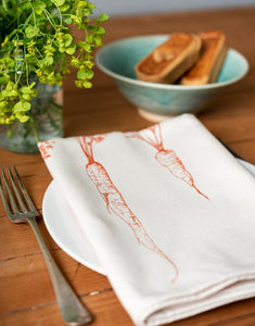 Spring Vegetable Napkin Gift Set