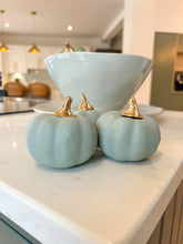 Light Grey Mini Pumpkin