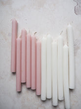 Dusty Pink Tapered Candle