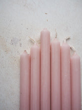 Dusty Pink Tapered Candle