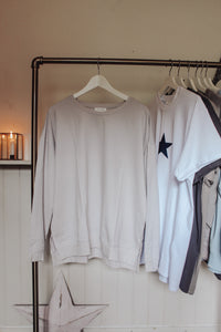 Lulu Sweatshirt | Dove Grey