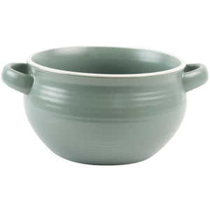 Stoneware Bowl Laurel Green